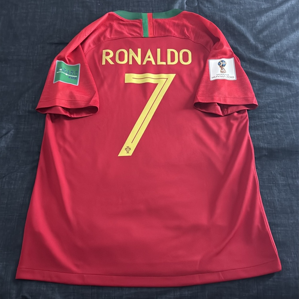 Portugal 🇵🇹 #7 Cristiano Ronaldo 2018 FIFA World Cup Nike Home Jersey